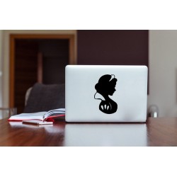 Sticker Snow White Laptop