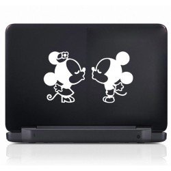 Sticker Minnie Kiss Laptop