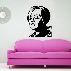 sticker mural Adele