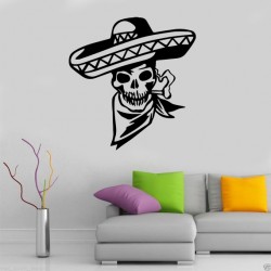 Sticker Mexican Skull